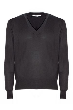 Black cotton and cashmere blend sweater MAURO GRIFONI | GS110035115003